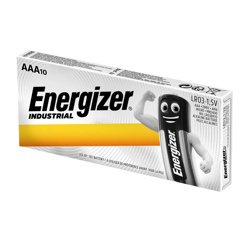 BATTERY l INDUSTRIAL ALKALINE AAA l 10PK - Image 3