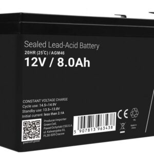Battery AGM VRLA 12V 8Ah