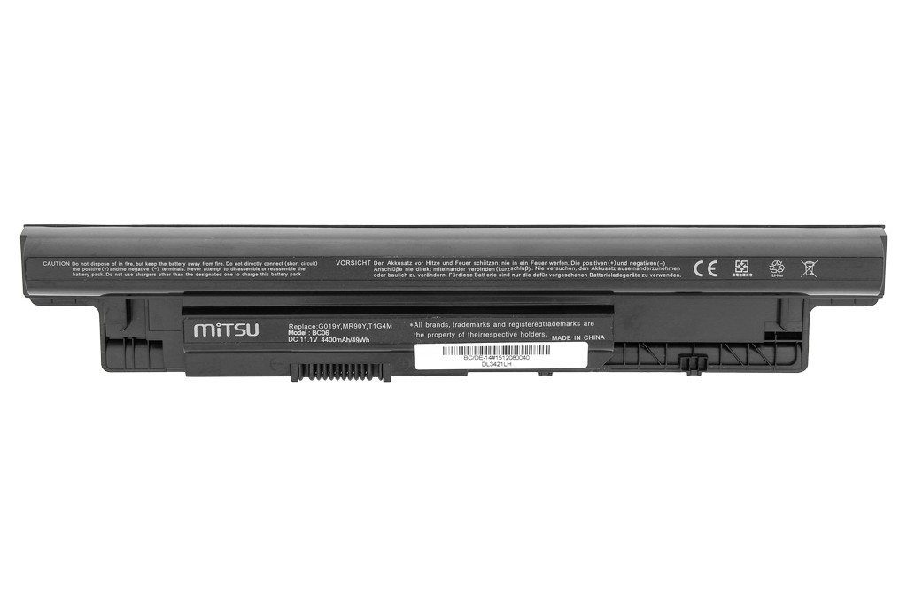 Battery for Dell Inspiron 14, 15, 17 4400 mAh (49 Wh) 10.8 - 11.1 Volt - Image 3