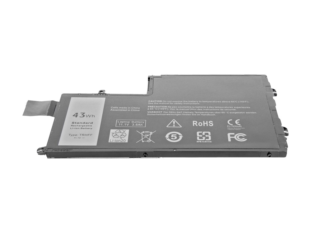 Battery for Dell Inspiron 15 (5542), 14 (5445) 3800 mAh (43 Wh) 10.8 - 11.1 Volt - Image 3