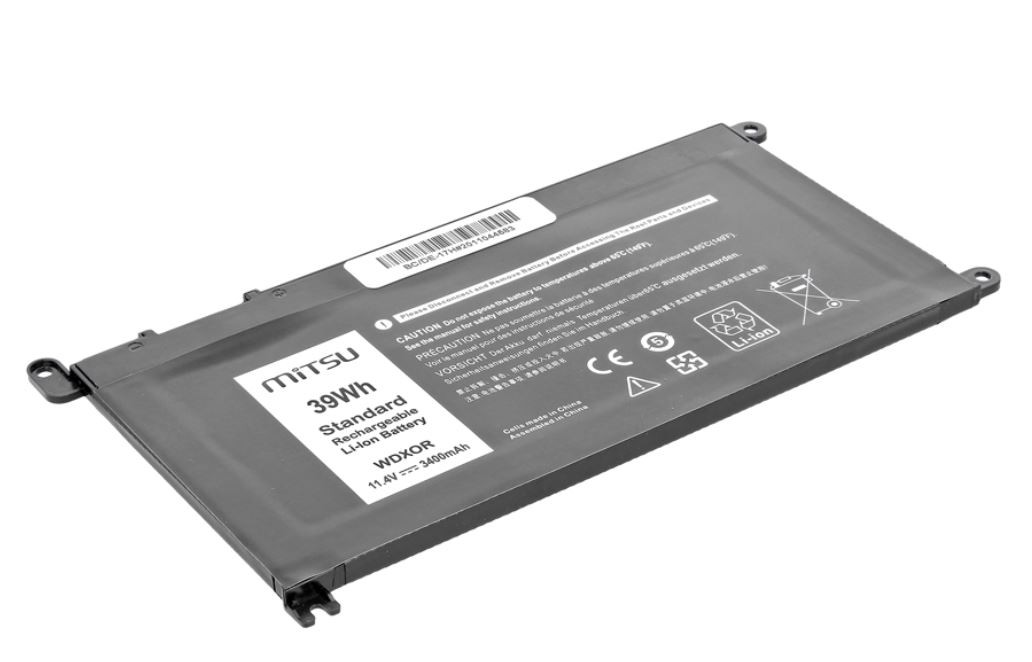 Battery for DELL Vostro 14 (5468), Inspiron 15 (5568), 3400 mAh (39Wh), 11.4 Volt - Image 2