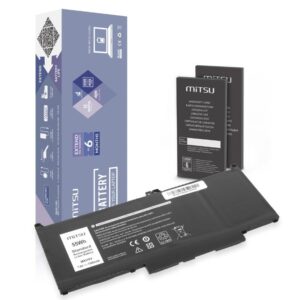 Battery MXV9V for Dell Latitude 5300 5310 7300 7400 7200 mAh (55 Wh) 7.6V (7.4V)