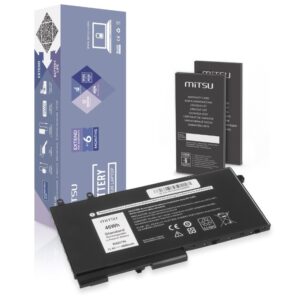 Battery R8D7N for Dell Latitude 5410 5411 5500 Precision 3541 3550 - 11.4V 4000 mAh (46 Wh) 11.4V