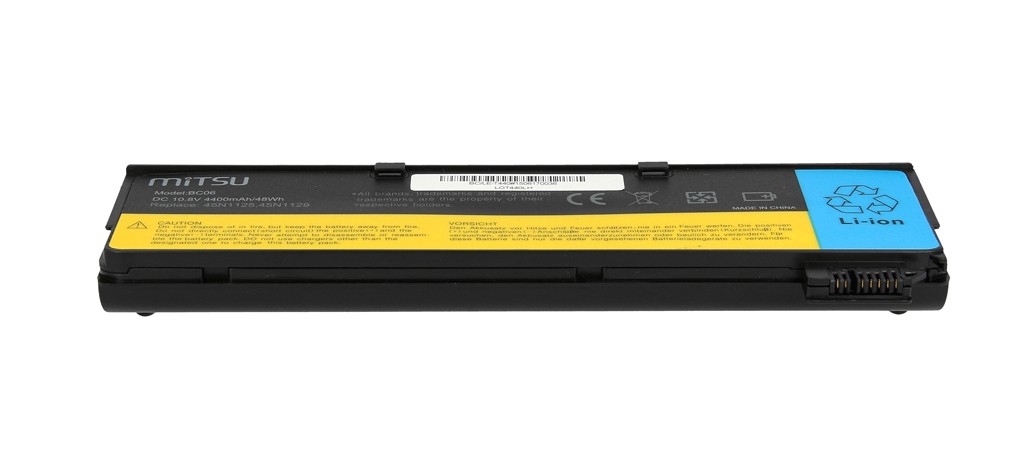 Battery for Lenovo T440, X240 4400 mAh (48 Wh) 10.8 - 11.1 Volt - Image 4