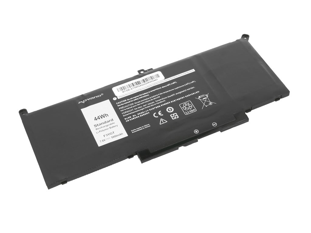 Battery MYJ96 for Dell Latitude 7290 7390 7490 - 5800 mAh (44 Wh) - Image 2