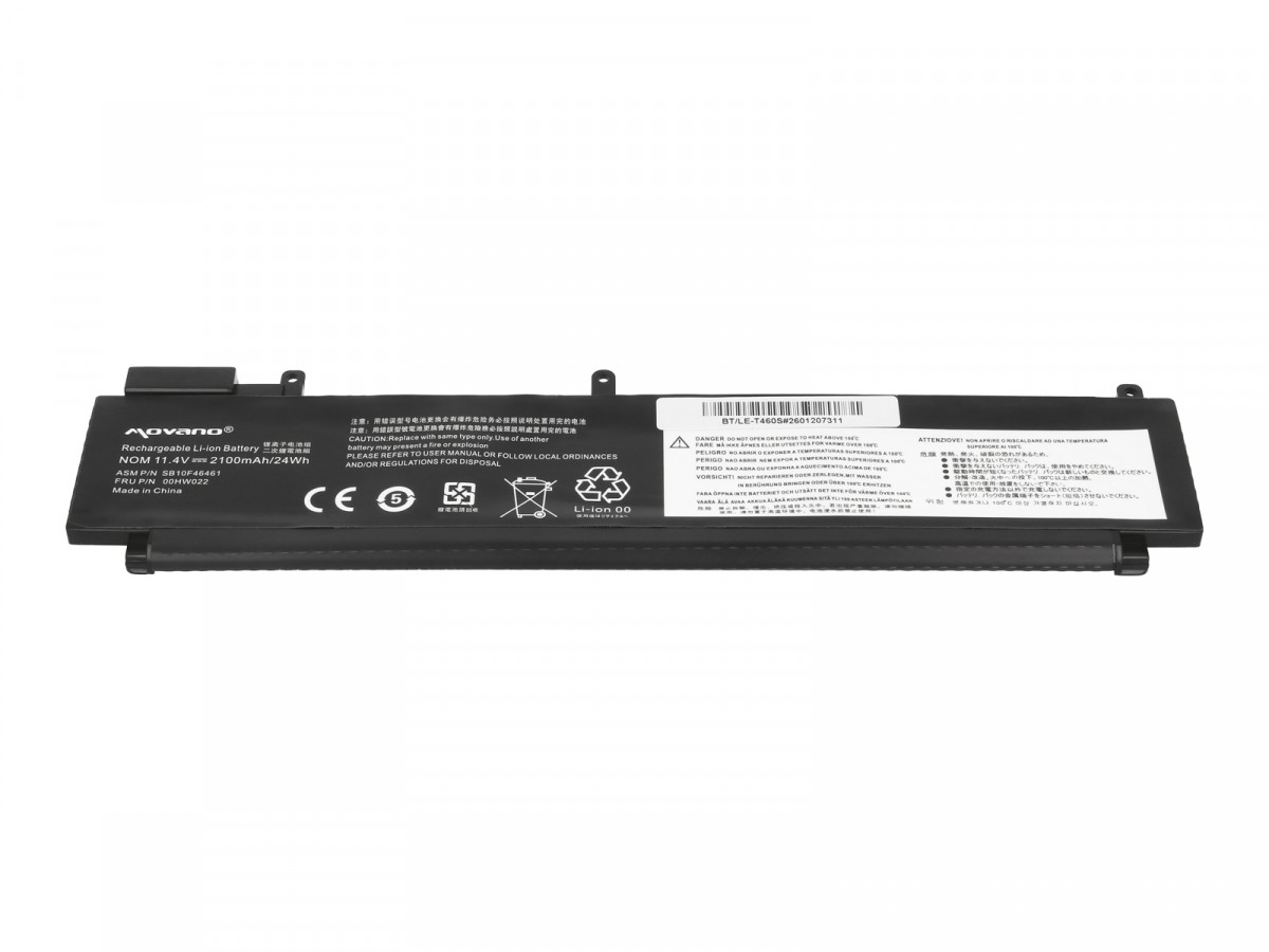 Battery L17L3P71 01AV478 for Lenovo Thinkpad T480s - 4650 mAh (54 Wh) - Image 3