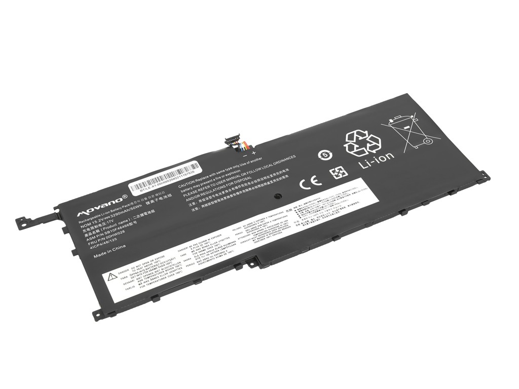 Battery 00HW028 01AV439 for Lenovo X1 Carbon 20FB - 3290 mAh (50 Wh) - Image 2