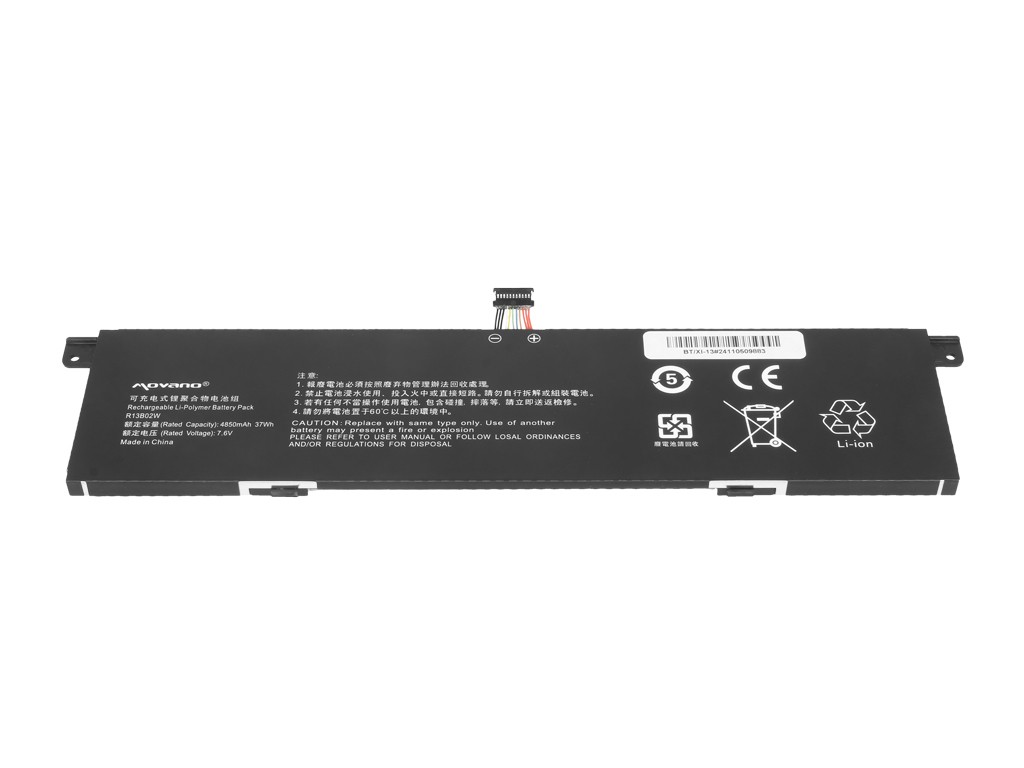Battery for Xiaomi Mi Air 13.3 2018 - 4850 mAh (37 Wh) - Image 3