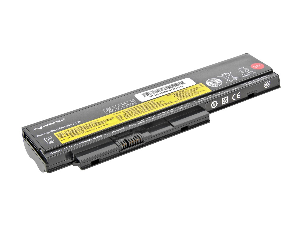 Battery 42T4865 for Lenovo X220 X220i X220s X220T - 4400 mAh (48 Wh) - Image 2