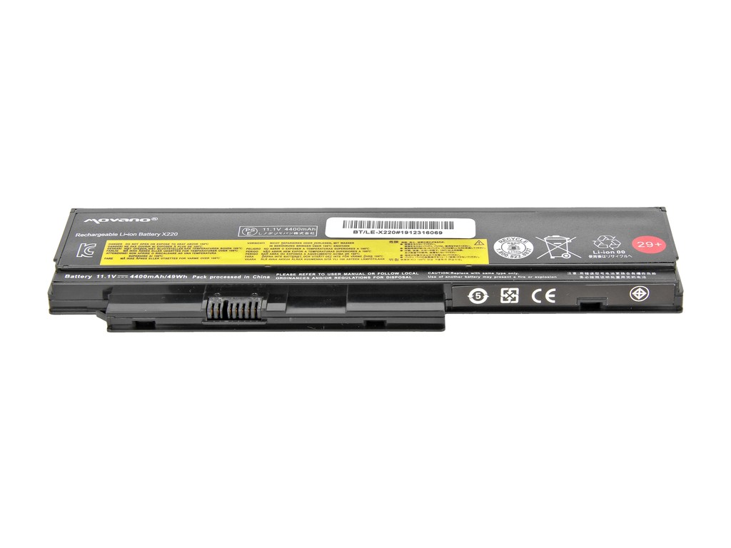 Battery 42T4865 for Lenovo X220 X220i X220s X220T - 4400 mAh (48 Wh) - Image 3