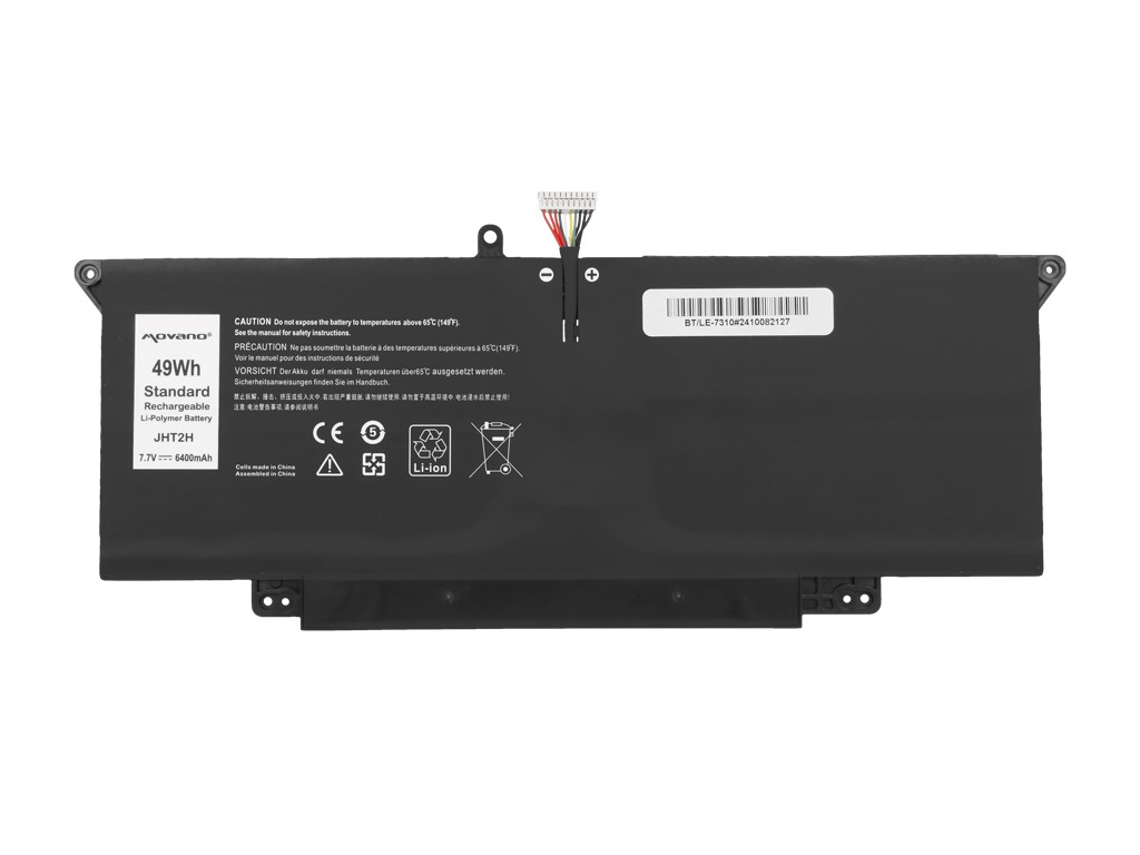 Battery JHT2H for Dell Latitude 7410 2-in-1 7310 2-in-1 P33S P34S - 6400 mAh (49 Wh) - Image 5