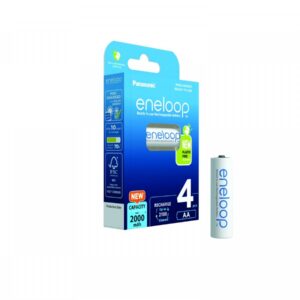 Eneloop aku.AA 2000 mAh 4 pcs. BK-3MCDE/4BE