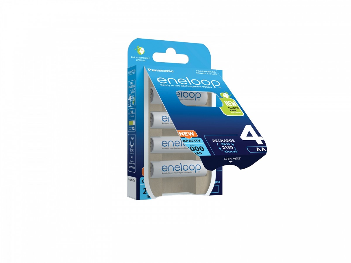 Eneloop aku.AA 2000 mAh 4 pcs. BK-3MCDE/4BE - Image 2
