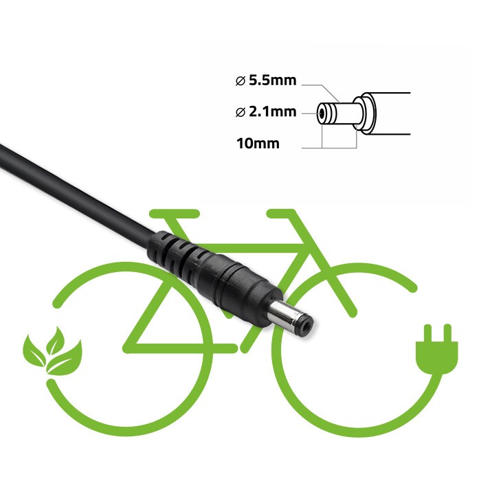 36V Electric Bike & Scooter Charger | 42V Output | 2A | 5.5 × 2.1 mm Connector | Waterproof | Includes Power Cable - Image 6