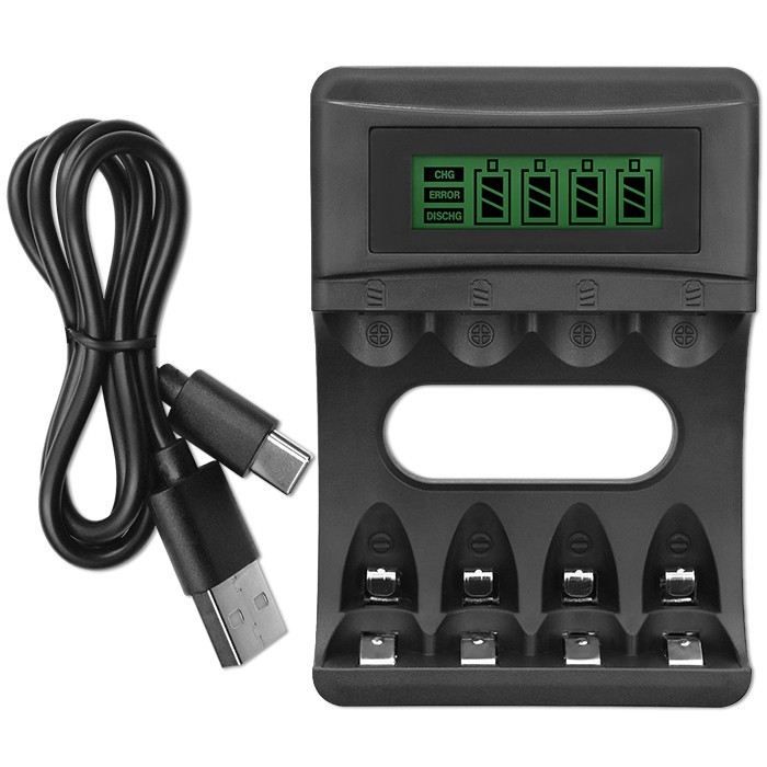 Battery charger for Ni MH type R03 AAA R6 AA | 1800mA - Image 3