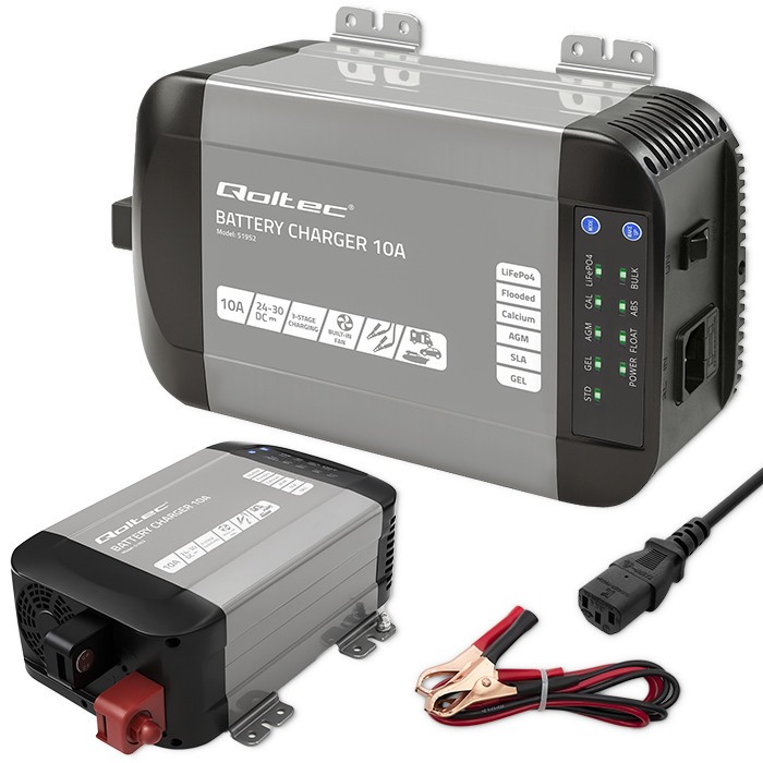 Charger for LiFePO4 AGM GEL SLA batteries 10A - Image 12