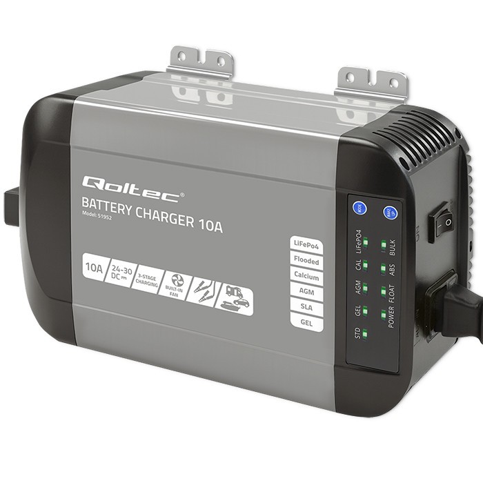 Charger for LiFePO4 AGM GEL SLA batteries 10A - Image 6