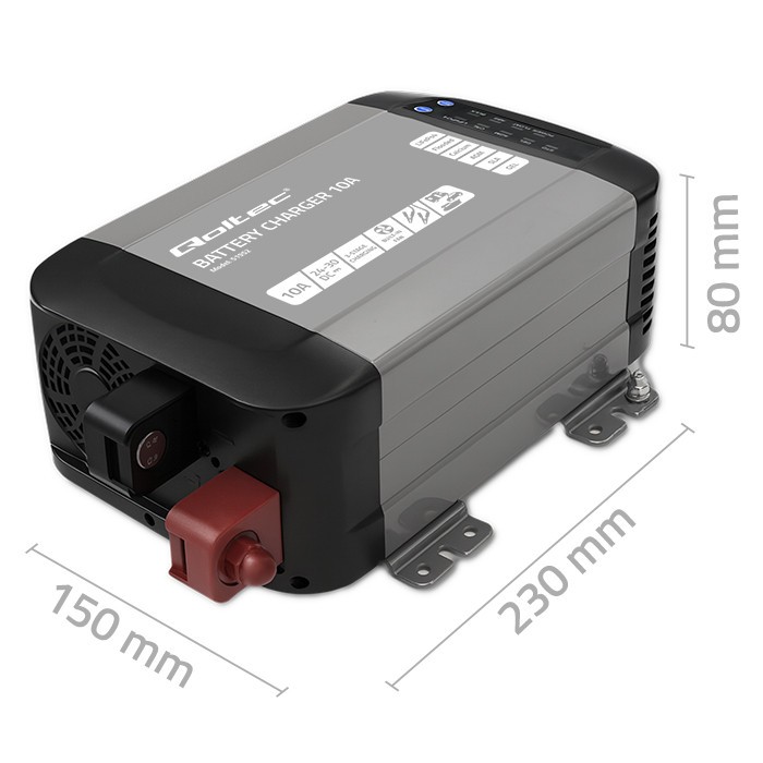 Charger for LiFePO4 AGM GEL SLA batteries 10A - Image 9