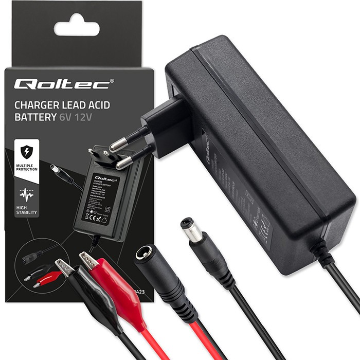 Charger for AGM GEL STD 6V 12V battery 1.5A - Image 4