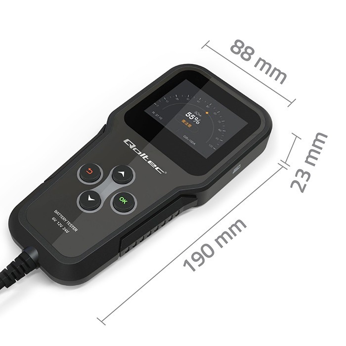 Digital battery analyzer tester 3in1 with LCD 6V - Image 8