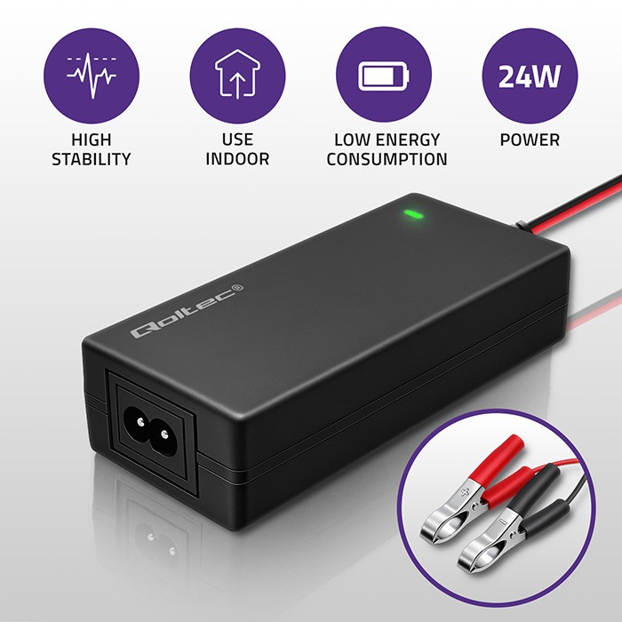 Charger for AGM GEL STD batteries 12V 2A 24W LE - Image 3