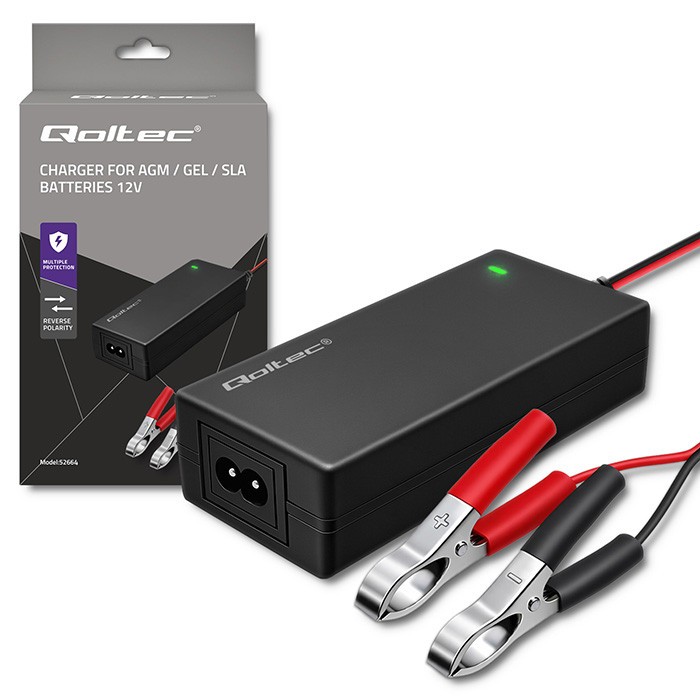 Charger for AGM GEL STD batteries 12V 4A 48W - Image 2