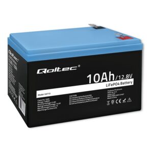 LiFePO4 Lithium Iron Phosphate Battery | 12.8V | 10Ah | 128Wh | BMS