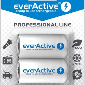 BATTERIES R14/C NI-MH 5 000 mAh 2 PCS.