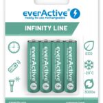 RECHARGEABLE BETTERIES 550 mAH 4 PCS.