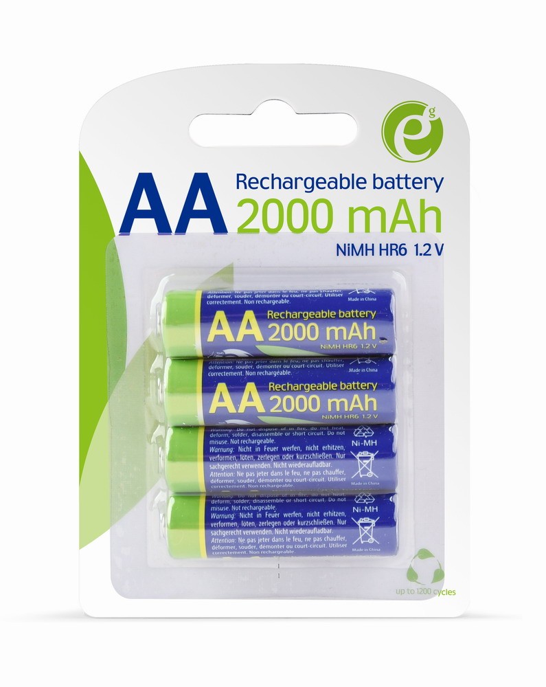 GEMBIRD akumulator AA (4pcs) 2000mAh