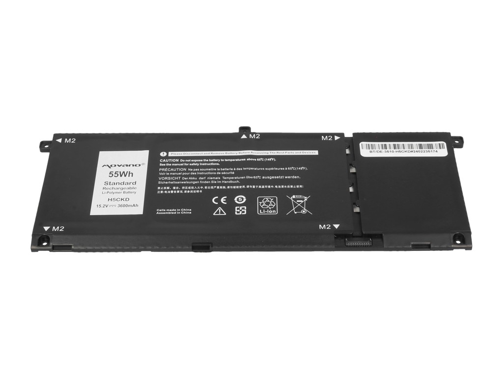 Battery H5CKD for Dell Inspiron 5400 5401 5402 5406 5501 5508 - 3600 mAh (55 Wh) - Image 3
